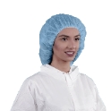BEARD COVER BLUE POLYPROPYLENE 18IN 1,000/CASE
