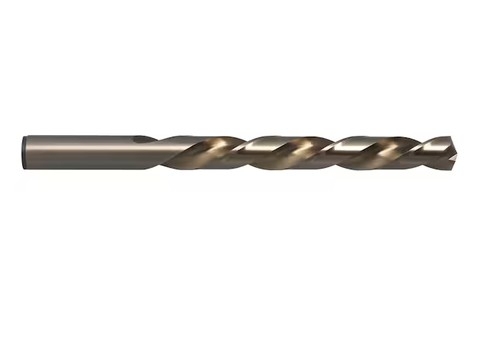Cleveland® C47571 1727 Heavy Duty Jobber Length Drill Bit, 3/8in in Drill - Fraction, 0.125 in Drill - Decimal Inch, 118 deg Point, Carbide, Bright