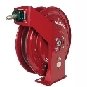 Reelcraft&reg; 4625 OLPSW5 4000 Pre-Rinse Crafted Hose Reel With Hose, 3/8 in ID x 16/25 in OD x 25 ft L Hose, 250 psi Pressure, 12-3/8 in Dia x 2-1/2 in W Reel, Domestic