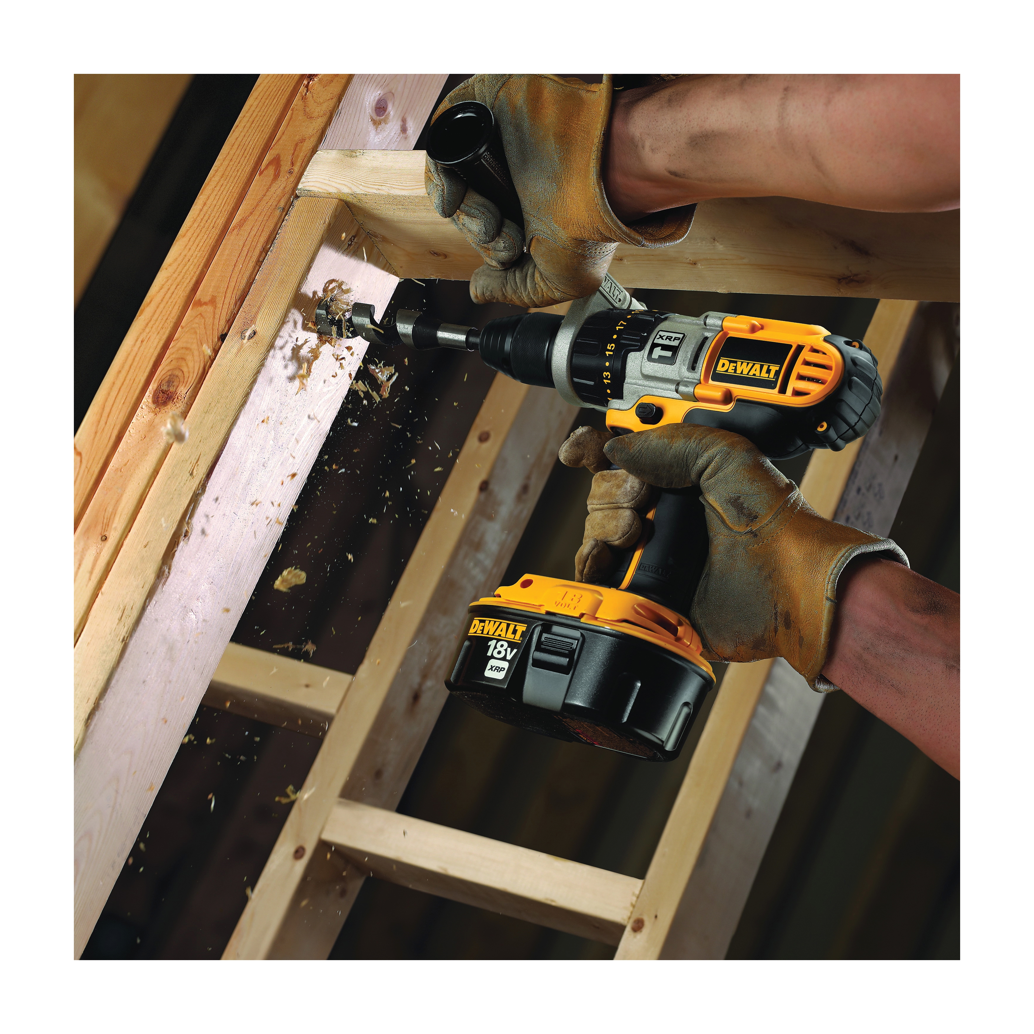 DeWALT&reg; 20V MAX* DCD996P2 XR&trade; Brushless Cordless Hammer Drill Kit, 1/2 in Metal Ratcheting Chuck, 20 V DC, 0 to 2250 rpm No-Load, Li-Ion Battery