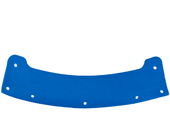 Best Welds&reg; SB310V Headgear Sweatband, Universal, Orange, FR Fleece Cotton