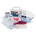 First Aid Only&reg; 7165 Climber's Blood Stop First Aid Kit, 7 Components, Nylon Fabric Case