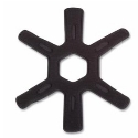 Bullard&reg; RS6RC Ratchet Replacement Suspension, 6 Suspension Points, For Use With Hard Hat, Cotton Browpad