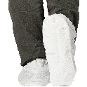 PIP&reg; 3518BNS Non-Skid Standard Weight Shoe Cover, ASTM 1670, 29 CFR 1910.138, Universal Fits Shoe, Blue, Elastic Closure, Spunbond Polypropylene Outsole, Resists: Particles and Slip