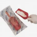 BEL-ART STERILEWARE SAMPLE SCOOP RED 8OZ PLASTIC 100/PK