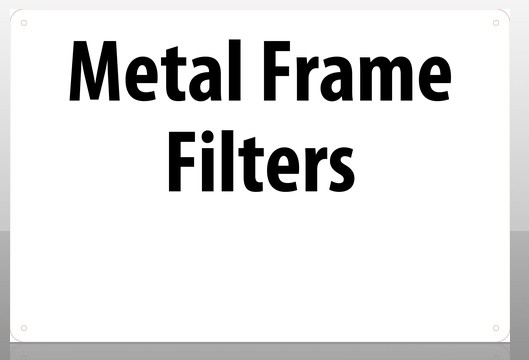 Custom Sign: Aluminum Rectangle 24x36 Black on White 