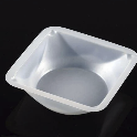 QORPAK GLASS BOTTLE WIDE MOUTH SAFETY COATED 8OZ CLEAR 24/CASE