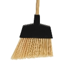Weiler&reg; 44008 Wearhouse Heavy Duty Upright Broom, Corn/Fiber Bristle, Wire Banded Sweep Face, 18 in L Trim, Wood Handle, 57 in OAL