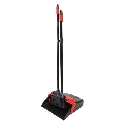 Impact&reg; 4212 Dust Pan, 14 in L x 12 in W, Steel, Black